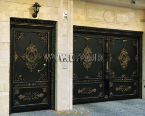 درب فلزی - کد D55